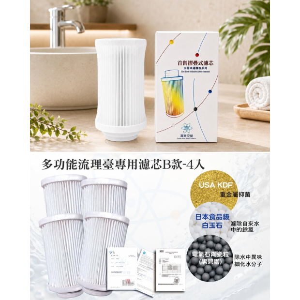 面盆濾芯一年份